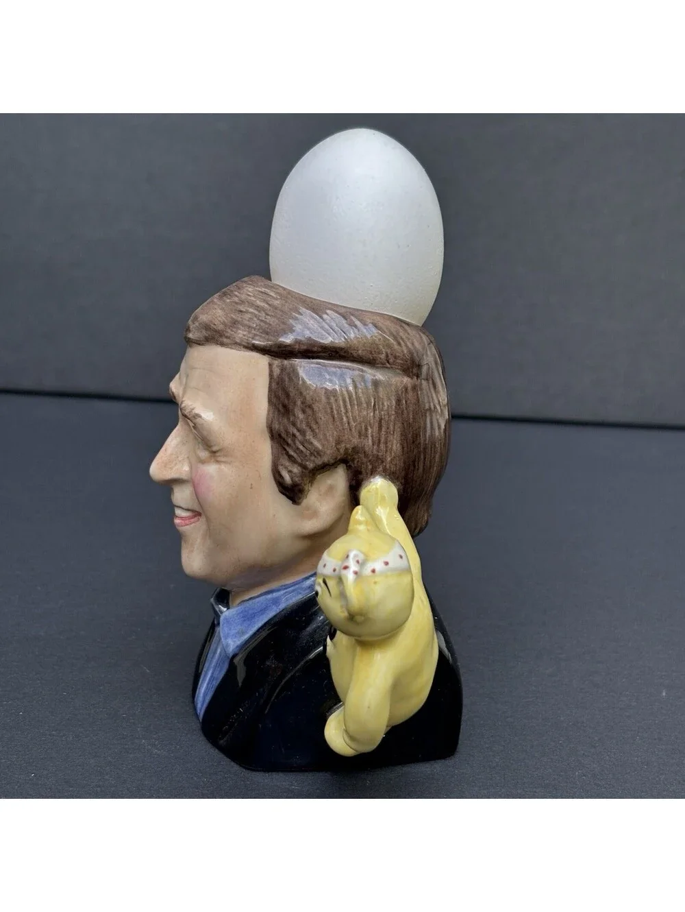 Sir Terry Wogan and Pudsey Bear Egg Cup, Made For BBC Children In Need 2006